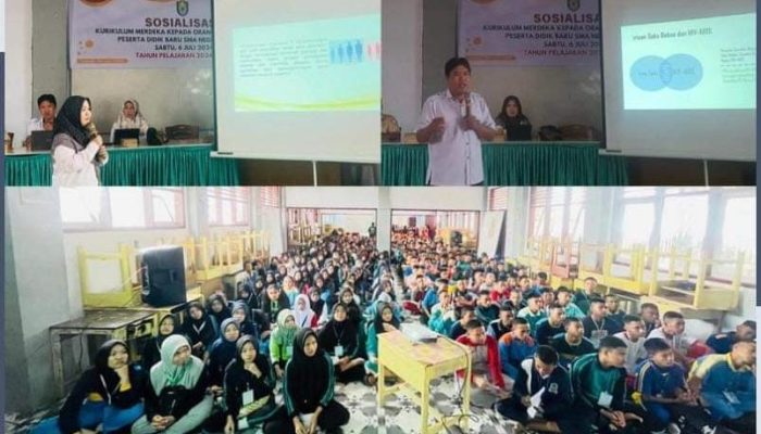 Siswa Baru SMAN 1 Luwuk Ikuti Sosialisasi Kesehatan Reproduksi Remaja dan Pencegahan HIV/AIDS