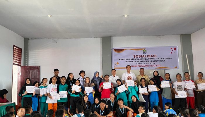 Diikuti 360 Siswa Baru, SMAN 1 Luwuk Sukses Gelar MPLS