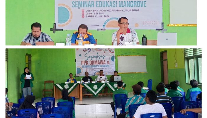 Tim PPK Ormawa BEM Faperta UMLB Sosialisasi dan Seminar Edukasi Mangrove di Bantayan