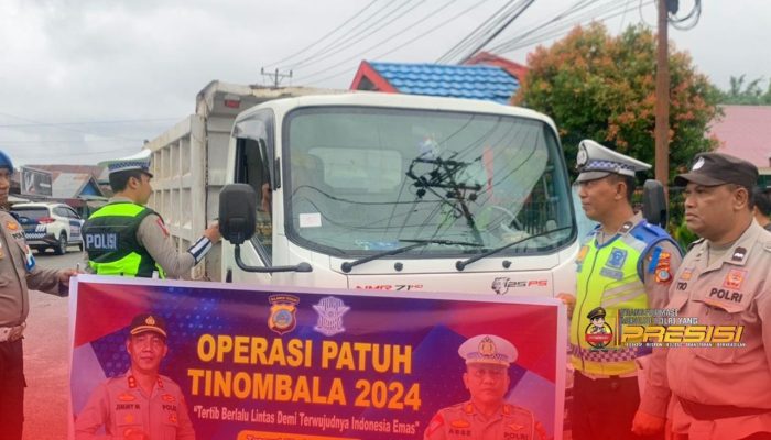 Hari ke-2 Operasi Patuh Tinombala, Polres Bangkep Gelar Kampanye Tertib Lalu Lintas