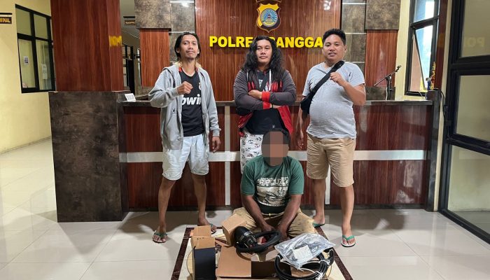 Maling Peralatan Speedboat, Pria di Luwuk Ini Dibekuk Polisi