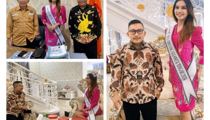 Pj Sekkab Hingga Bupati Amirudin Support Miss Bintang Indonesia Sulteng Blendz di Kancah Nasional 