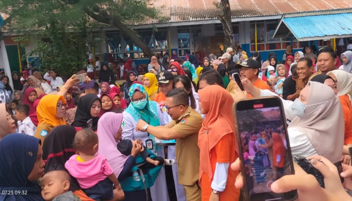 Bupati Banggai Resmi Buka Pencanangan PIN Polio, Target Sasar 41.060 Anak