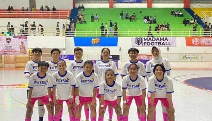 Tim Banggai Melaju ke Final AH Futsal Open Turnamen Women 2024