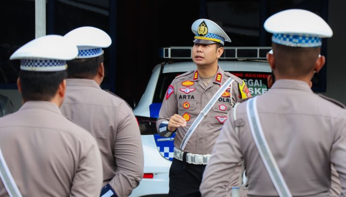 Selama 14 Hari, Polres Banggai Tindak 637 Pelanggar Lalu Lintas  