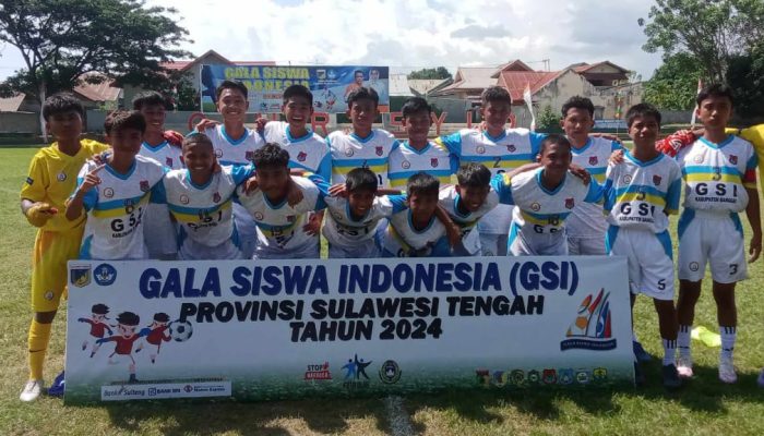 Tim Pelajar Banggai Juru Kunci Grup B Usai Digilas Bangkep 3-1 di GSI Sulteng 2024