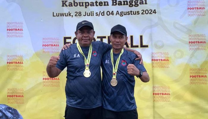 Bawa Banggai Juarai Sepakbola POPDA, Pelatih Adhy Bangga dengan Kerja Keras Pemain