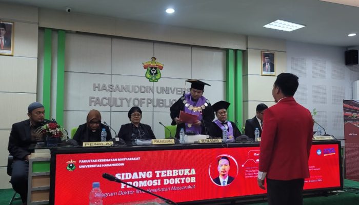 Sukses Sidang Promosi, Bambang Dwicahya Dosen Untika Raih Gelar Doktor di Unhas