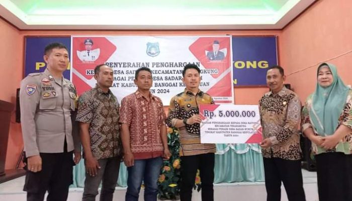 Berhasil Membina Kesadaran Hukum, Desa Saiyong Raih Penghargaan dan Siap Mengikuti Seleksi Tingkat Sulteng