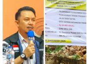 Libatkan Masyarakat, Pemdes Saiyong Bangun TPT dan Rabat Beton