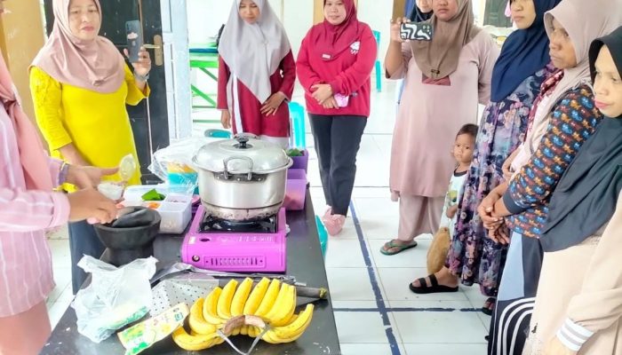 Dinkes P2KB Balut Gelar Pelatihan Memasak Menu Sehat di 15 Kampung KB