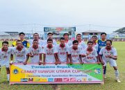 Tombos Fc Tahan Imbang Tanjung Tuwis Fc di Babak Penyisihan Camat LukTar Cup 2024