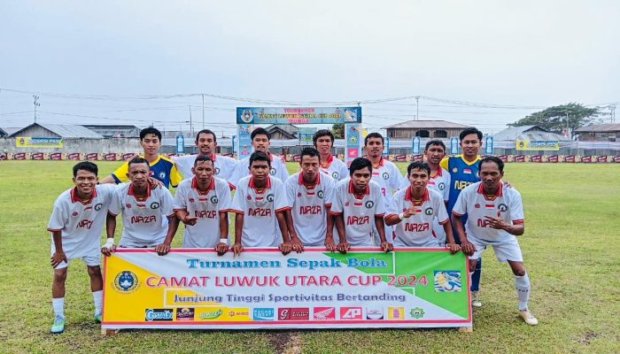 Tombos Fc Tahan Imbang Tanjung Tuwis Fc di Babak Penyisihan Camat LukTar Cup 2024