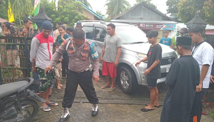 Bonceng Tiga, Pelajar Tabrak Mobil di Nuhon Banggai