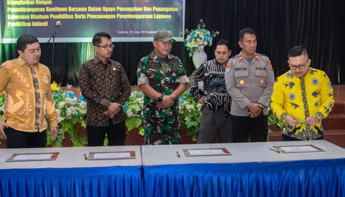 Komitmen Cegah Kekerasan di Lingkungan Sekolah, Disdikbud Banggai Libatkan Sejumlah Pihak 