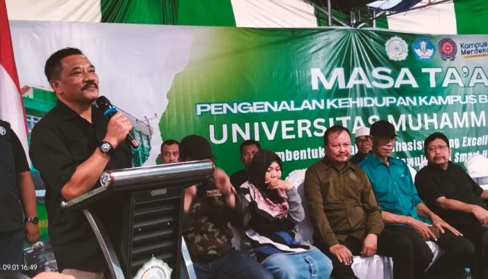 Rektor Unismuh Luwuk Ingatkan Ormawa Jangan Paksa Maba Masuk Organisasi!