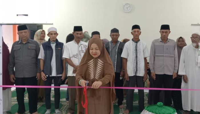 Masjid An Nur di Bungin Timur Pegunungan Diresmikan Ketum Perwis Banggai