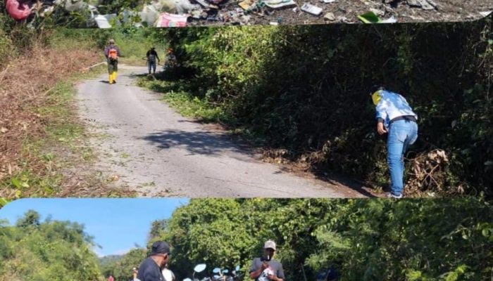 Pemerintah Kelurahan Kilongan Permai Kerjabakti Bersihkan Jalan Menuju Pekuburan Umum 