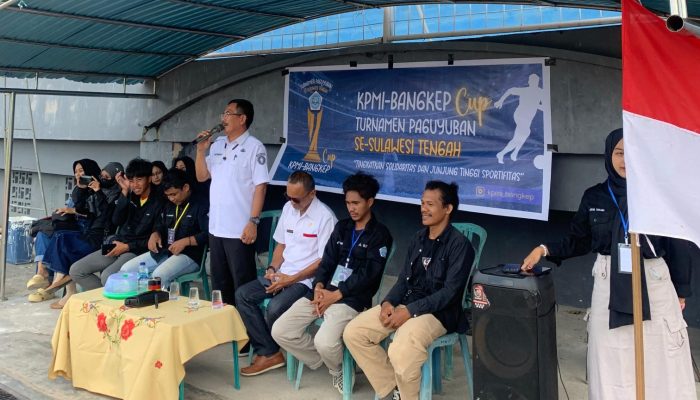 Turnamen Sepakbola KPMI Bangkep Cup Resmi Bergulir, Momentum Pererat Silaturahmi 