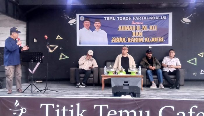 Cagub Sulteng Ahmad Ali Temu Tokoh Partai Koalisi di Bangkep