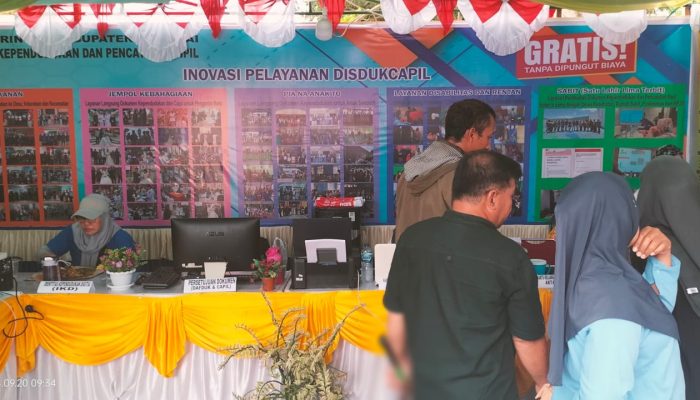 Buka Stand di Banggai Government Expo, Disdukcapil Beri Pelayanan Langsung ke Masyarakat 