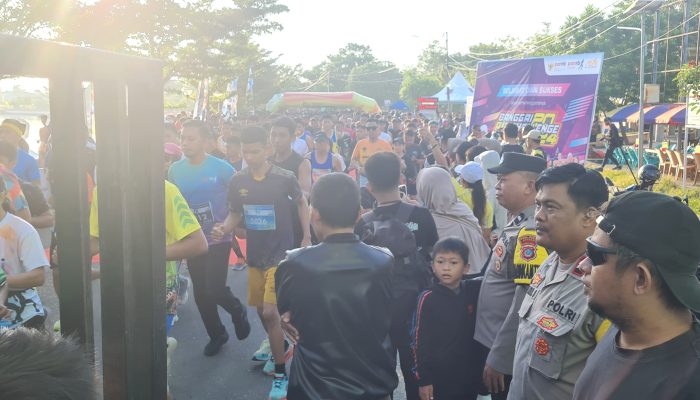 Diikuti 2.800 Peserta, Polisi Sukses Amankan Banggai Run Challenge 2024 di Kota Luwuk