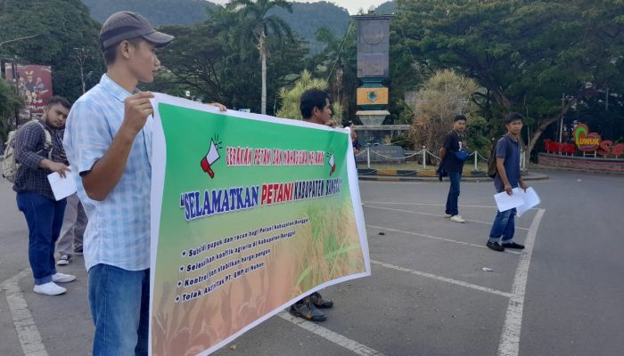 Hari Tani Nasional, Mahasiswa Serukan Krisis dan Mahalnya Pupuk Bagi Petani di Banggai