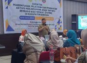 Kadis Faisal Paparkan Materi di Pembentukan, Pelatihan dan Penguatan Aktivis PATBM