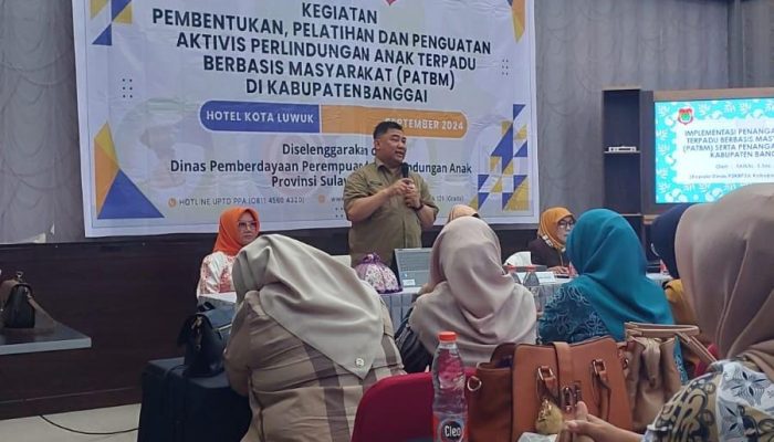 Kadis Faisal Paparkan Materi di Pembentukan, Pelatihan dan Penguatan Aktivis PATBM