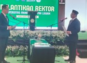 Dr. Sutrisno K Djawa Resmi Dilantik Sebagai Rektor Unismuh Luwuk Periode Kedua 