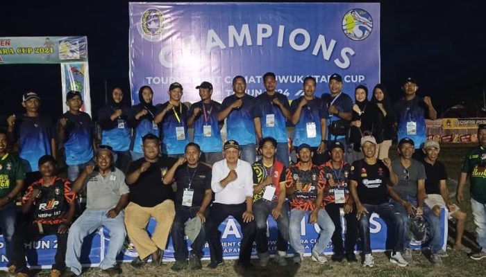 Turnamen Sepakbola Camat Luktar Cup Sukses! Panitia Sampaikan Terima Kasih Kepada Semua Pihak