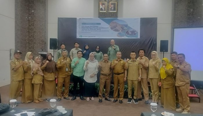 Dispar Sulteng Gelar Seminar Akhir Kajian Potensi Pengembangan Kawasan Wisata Pulo Dua di Luwuk