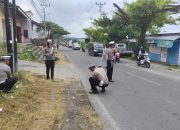 Naas! Seorang Pelajar di Luwuk Utara Tewas Tertabrak Motor dan Mobil Secara Beruntun, Polisi Olah TKP 