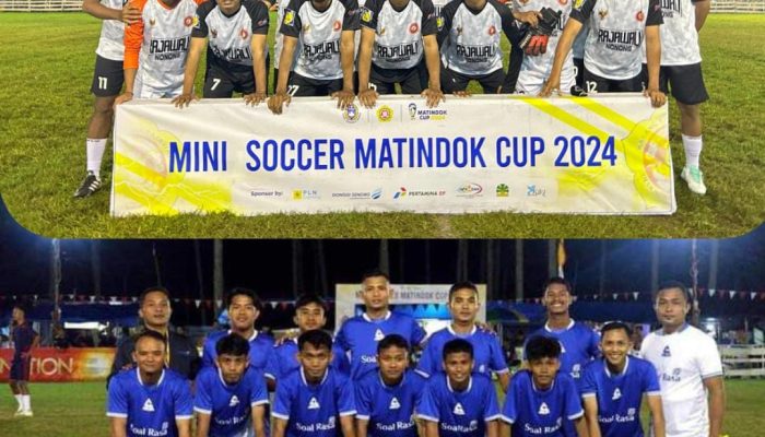 Turnamen Mini Soccer Matindok Cup: Rajawali Nonong dan Nusantara Lamo Lolos 8 Besar