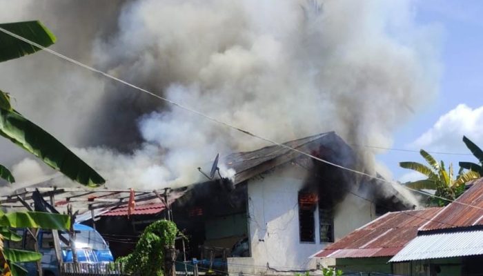 Kebakaran Rumah di Komplek SLB Luwuk, Anak 12 Tahun Meninggal Terbakar