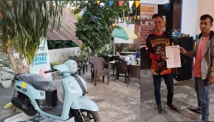 Giat Display Prima Motor di Warkop Pojok Adipura, Tampilkan Fazzio 