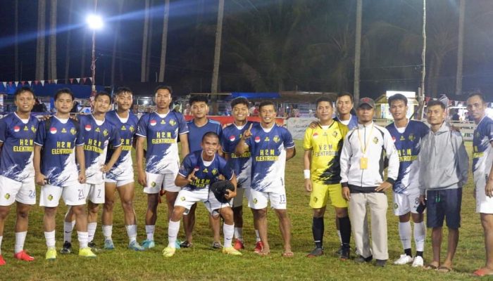 Lumat Masing Fc 2-0, Baim Fc Tantang Bina Muda Fc di Final Matindok Cup 