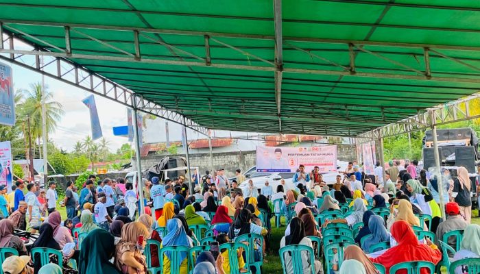 Membludak! Ratusan Warga Batui Padati Kampanye Sulianti Murad-Samsul Bahri Mang, Sosok Pemimpin Harapan Rakyat