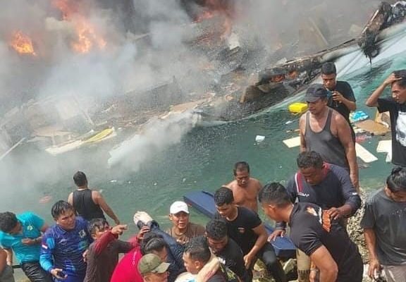 Speedboat Kampanye Meledak , Cagub Malut Benny Laos dan 5 Lainnya Meninggal