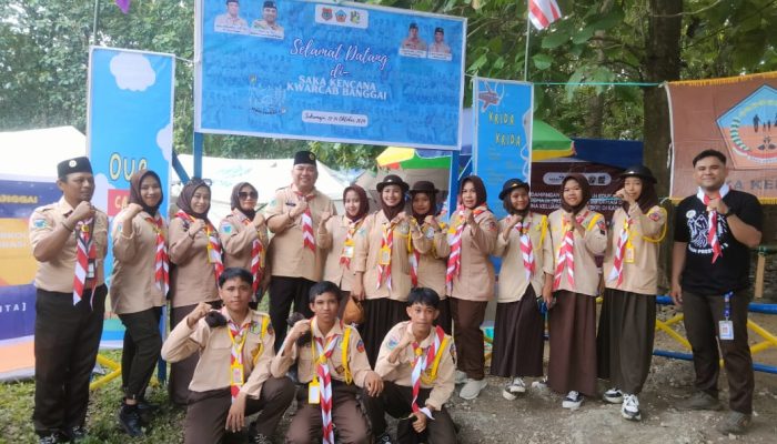 Ikut Berpartisipasi, Kadis Faisal Karim Beri Materi Tentang Sekolah Ramah Anak di Kemah Prestasi Batui Selatan