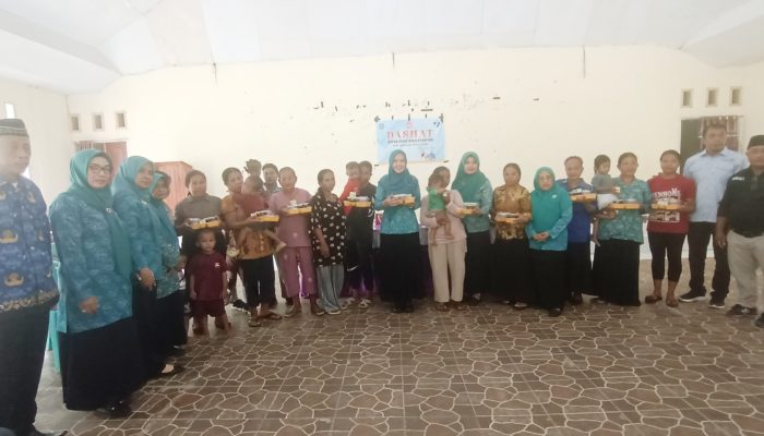 Dinas P3AP2KB Bangkep Gelar Dapur Sehat Atasi Stunting