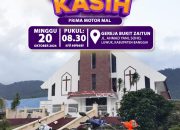 Besok, Yamaha Prima Motor Akan Gelar Minggu Kasih di Gereja Bukit Zaitun