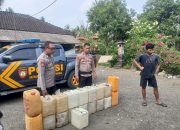 Gerebek Rumah IRT di Toili, Polisi Berhasil Sita Ratusan Liter Cap Tikus