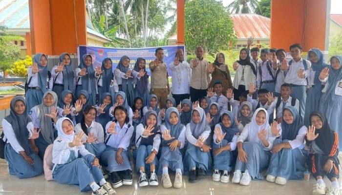 Dinas P2KBP3A Banggai Gelar Sosialisasi Sekolah Ramah Anak di SMAN 1 Bunta dan SMAN 1 Nuhon 