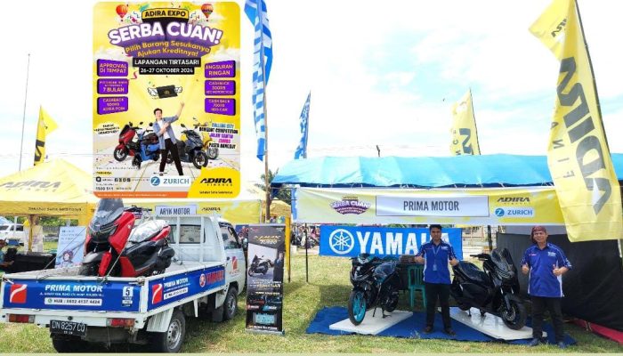 Yamaha Prima Motor Toili Ramaikan Adira Expo Serba Cuan