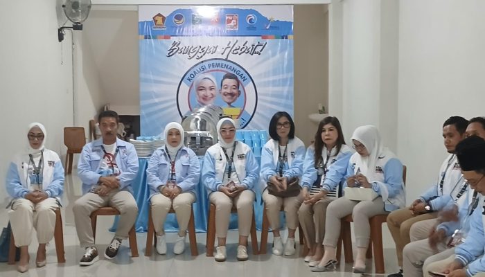 Melambangkan Kesejukan, Sulianti Murad-Samsul Bahri Mang Kenakan Kemeja Biru Muda di Debat Perdana