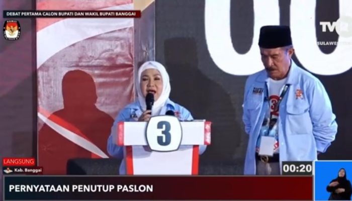 Closing Statement Sulianti-Obama: Memimpin Daerah Butuh Kesungguhan Hati Wujudkan Banggai Hebat, Pilih Nomor 3 Solusinya!