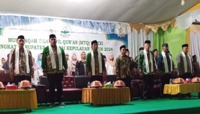 Sukses! MTQ ke-XXI Tingkat Kabupaten Bangkep di Tinangkung Selatan Resmi Ditutup