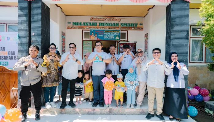 Pemkab Banggai Gelar Aksi Pemberian Makanan Bergizi B2SA untuk Balita