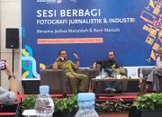 Diikuti Puluhan Wartawan, DSLNG Gelar Sesi Berbagi Fotografi Jurnalistik dan Industri di Luwuk